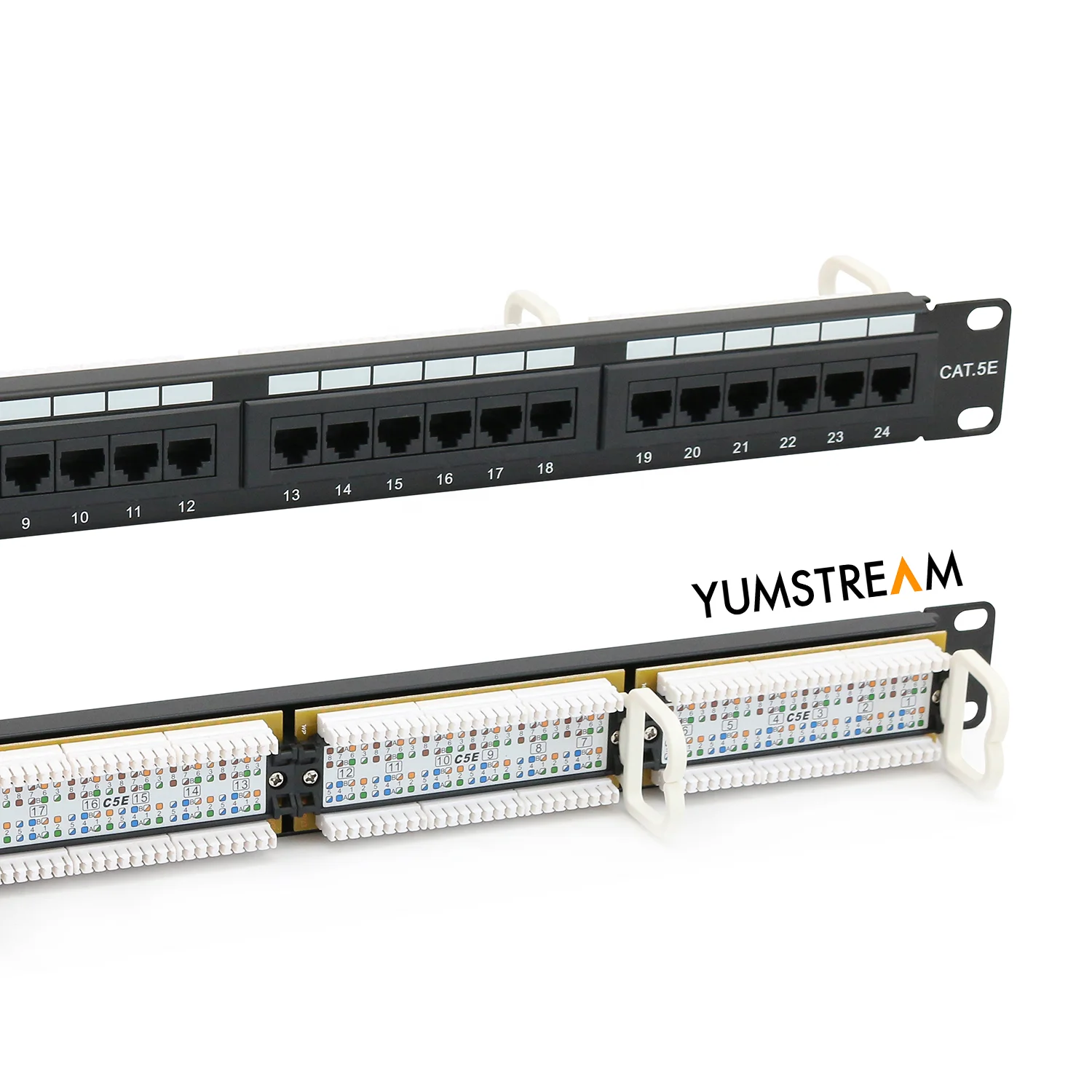  Патч-панель 1U на 24 порта cat5e 110 idc патч-панель rj45 keystone модульная сетевая