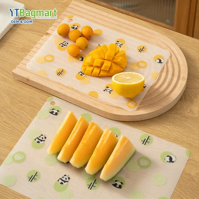 Factory Price High Quality Anti-slide Plastic Disposable Cutting Board Disposable Plastic Cutting Board
