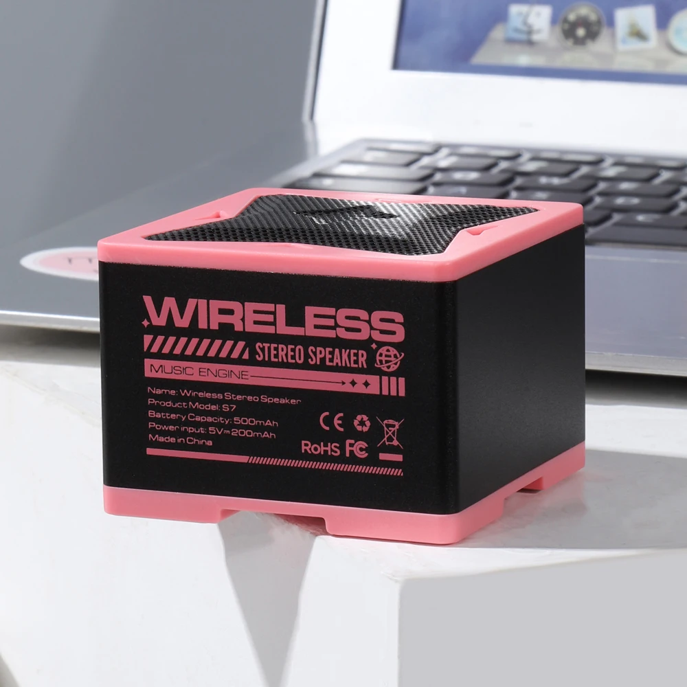 Music Sound Powered RGB Wireless Mini Portable Blue tooth mini speakers BT portable retro speakers mini BT speaker