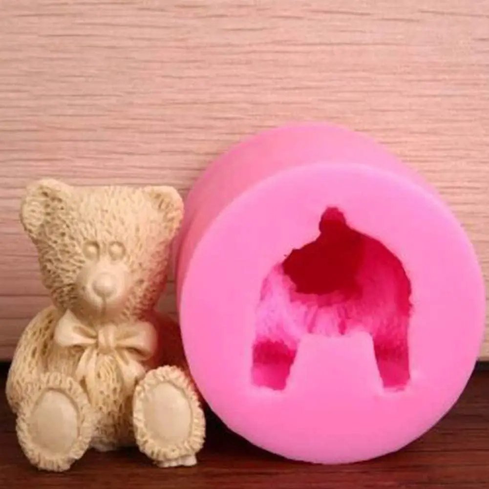 MJ 3D Silicone Mold for Candle Para Velas Wax Fundant Scented Decorating Mold