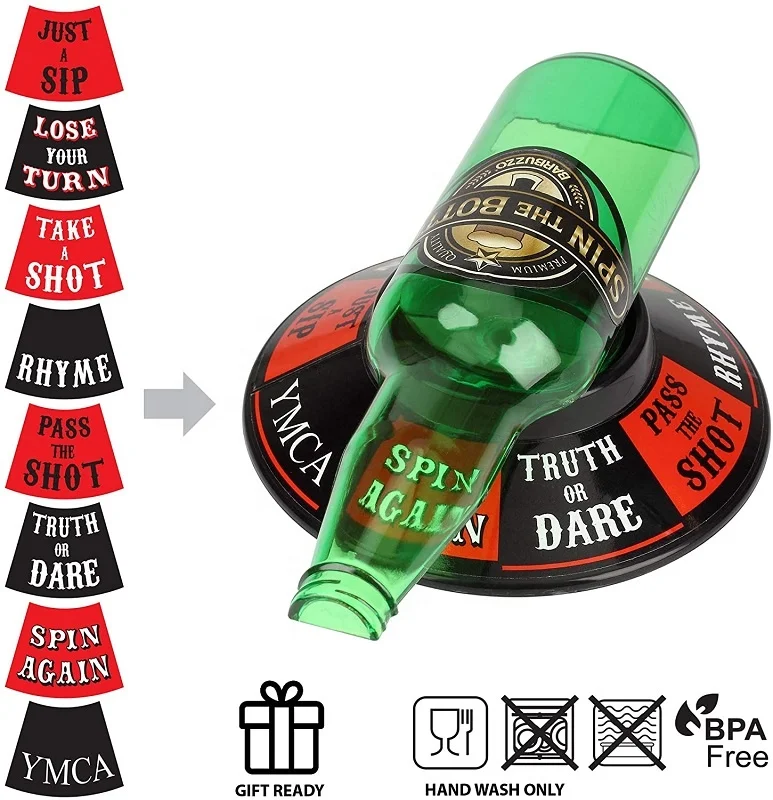 Party Roulette Glass Spin Bottle Wheel Shot Drinking Game
