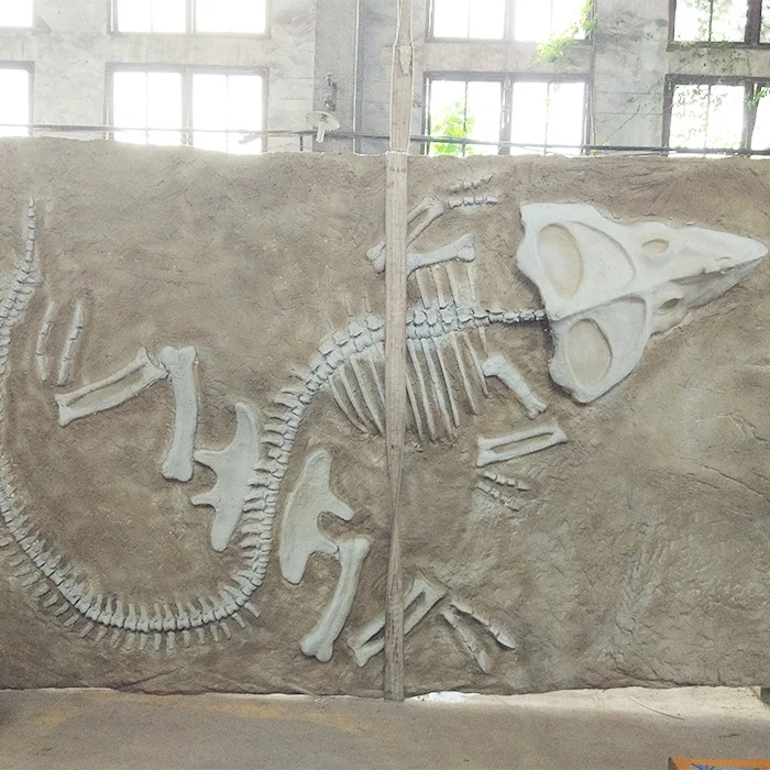 decoration lifesize realistic dinosaur fossil