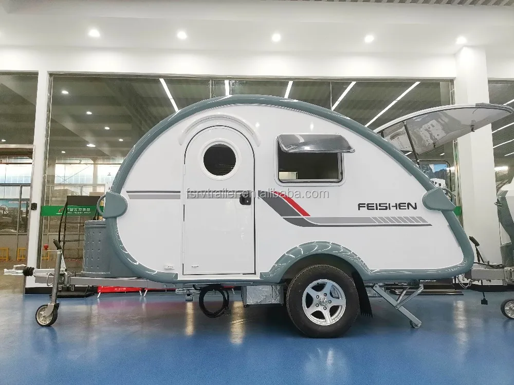 Off Road Camper Mini Caravan and Rv for Sale with Bathroom and Kitchen Exterior Accessories Shower Cubicle