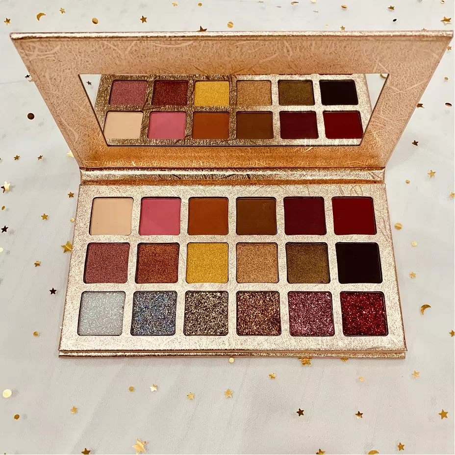 rebrand wholesale no label pigmented matte cosmetics makeup products cheap eyeshadow palette