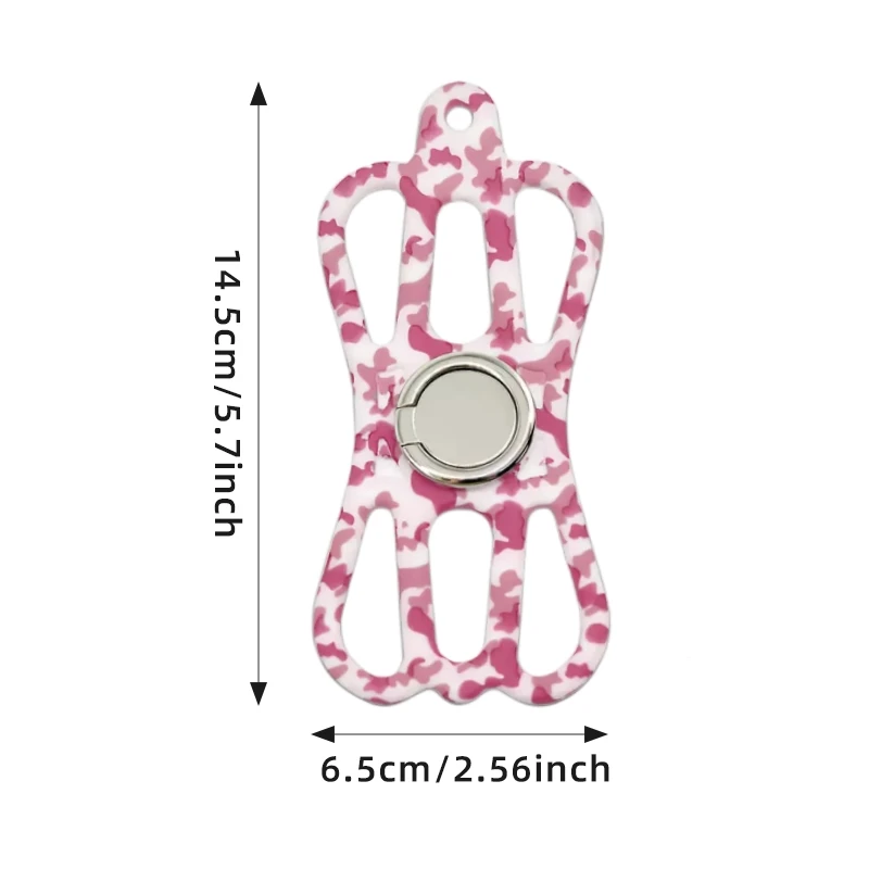 Professional Manufacturer Wholesale Silicone Phone Case Lanyard Mobile Phone Case with Ring Multifunction Camouflage Phone Case