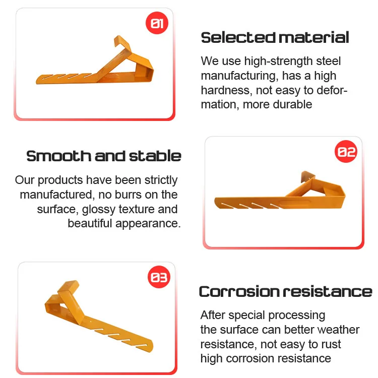 China Supplier Standing Seam Roof Clamp Fixing For Steel Solar Bracket Heavy Duty Fixed Roof Bracket