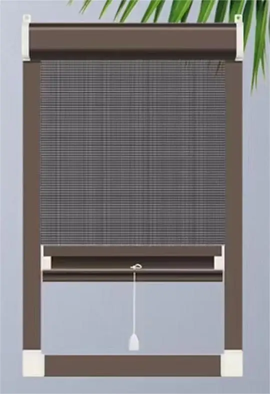 Wholesale Invisible roller mosquito nets for casement windows easy install mosquito net for window
