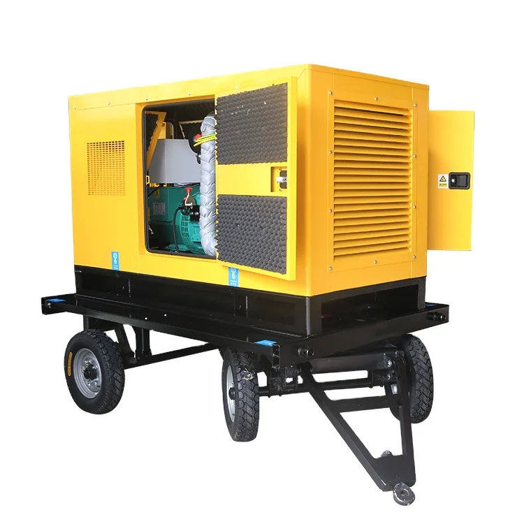 300 kw 350 kva Electric Starter Waterproof Mobile Silent Diesel Generators for Sale