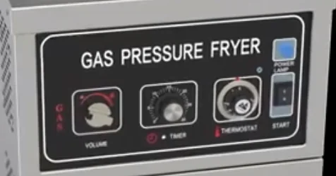 Cnix Mdxz-25 Gas Pressure Fryer Commercial Chicken Broaster Fryer Machine Gas Deep Fryer