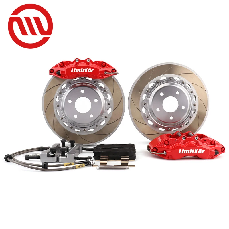 MINZHONG 6 Piston Auto Brake Part Aluminum Forged Lightweight Strong MZ9040 Street Version Brake Kit