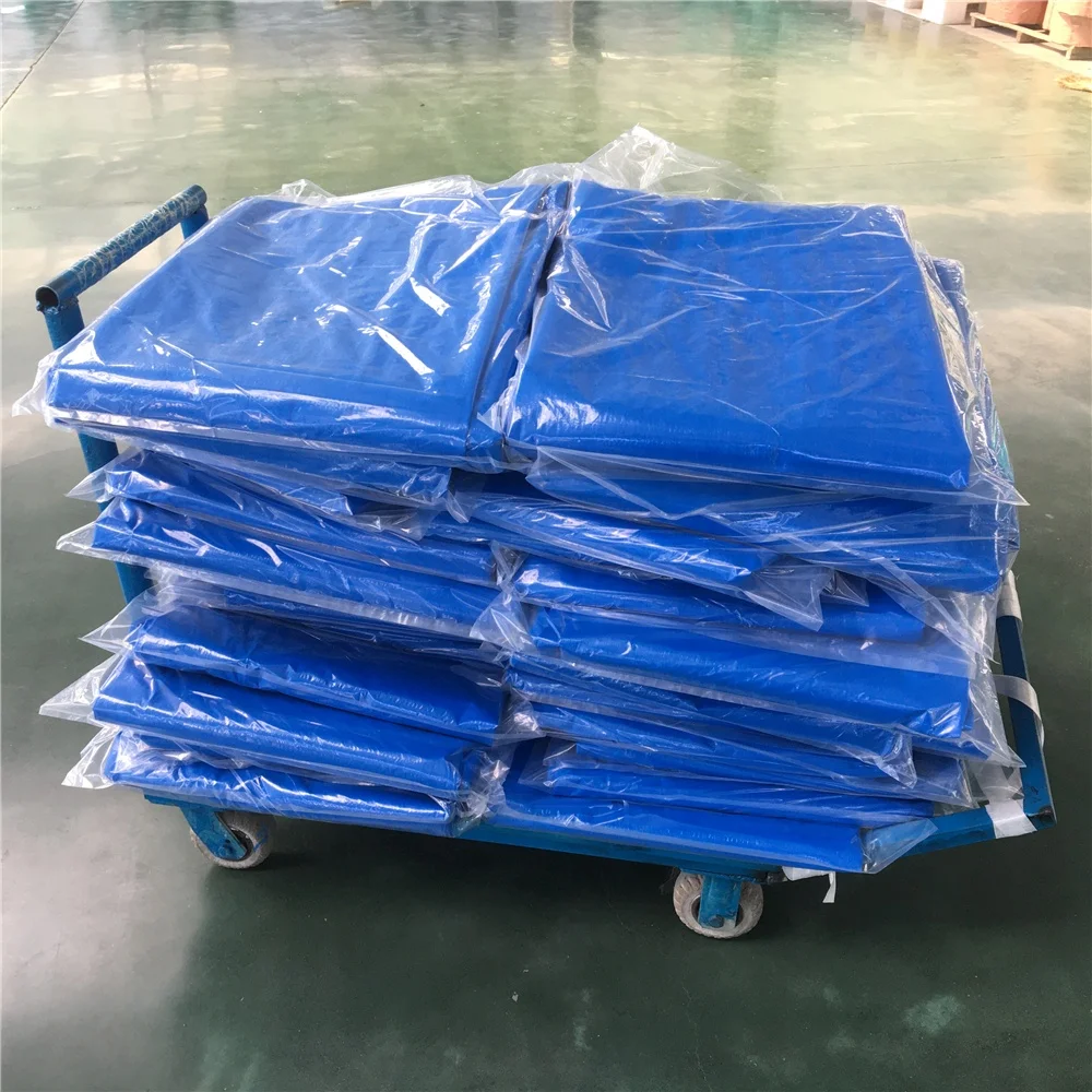 Factory High Quality 120GSM Tarpaulin Widely Used PE Coated Waterproof Truck Car Cover Plastic Sheets