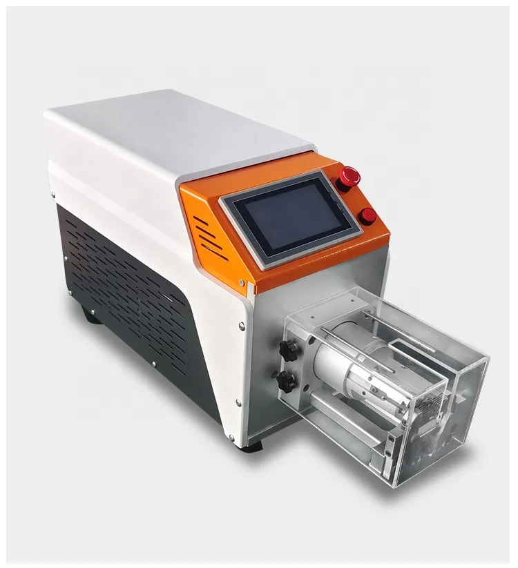 Good quality high precision semi auto electrical rotary type YH6010 coaxial cable Peeling Equipment cutting stripping machine