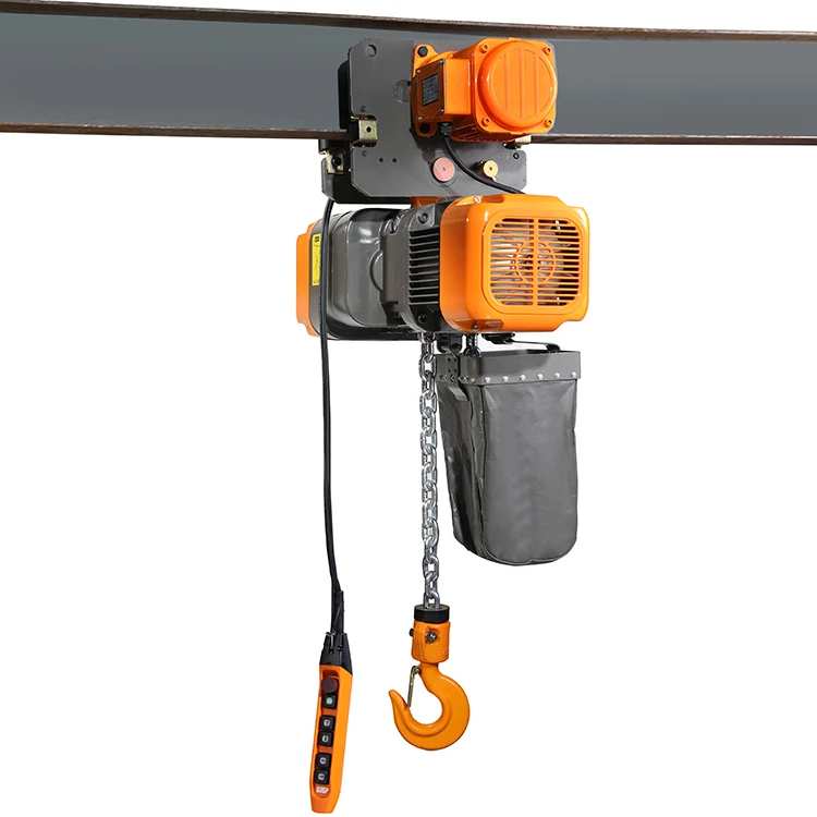 EQ 3 Phase Motor 220v 3 Tons Customized Heavy Light Duty Crane Electric Chain Hoist With Hook