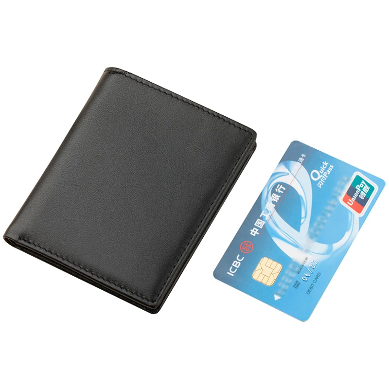 Genuine Leather Purse Manufacture Custom Logo Leather Wallets Luxury Purse