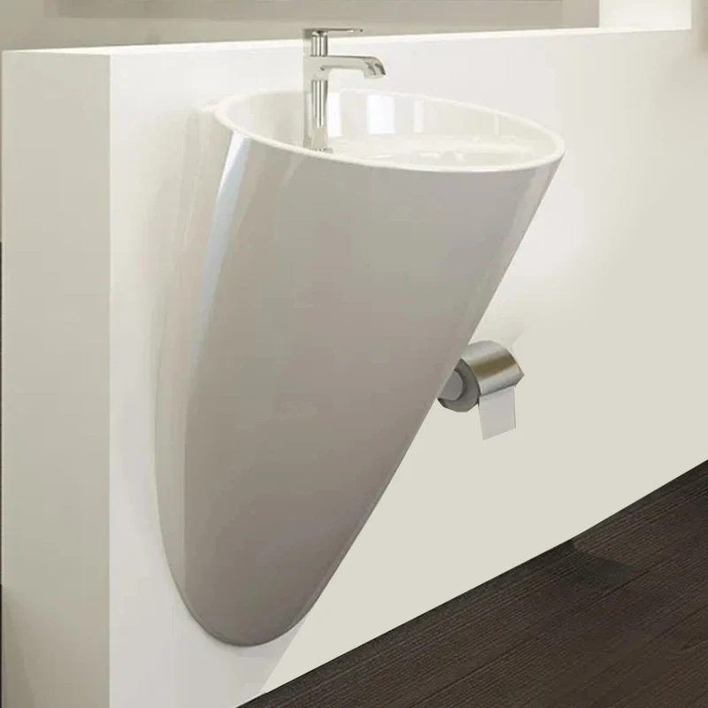 luxury round basin pedestal Turkey sanitary floor standing vessel sink fountain tap lavatory unit mounted