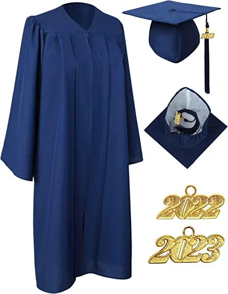 Cheap graduation ceremony Dress US Plus size graduation gown disposable graduation gown In stock