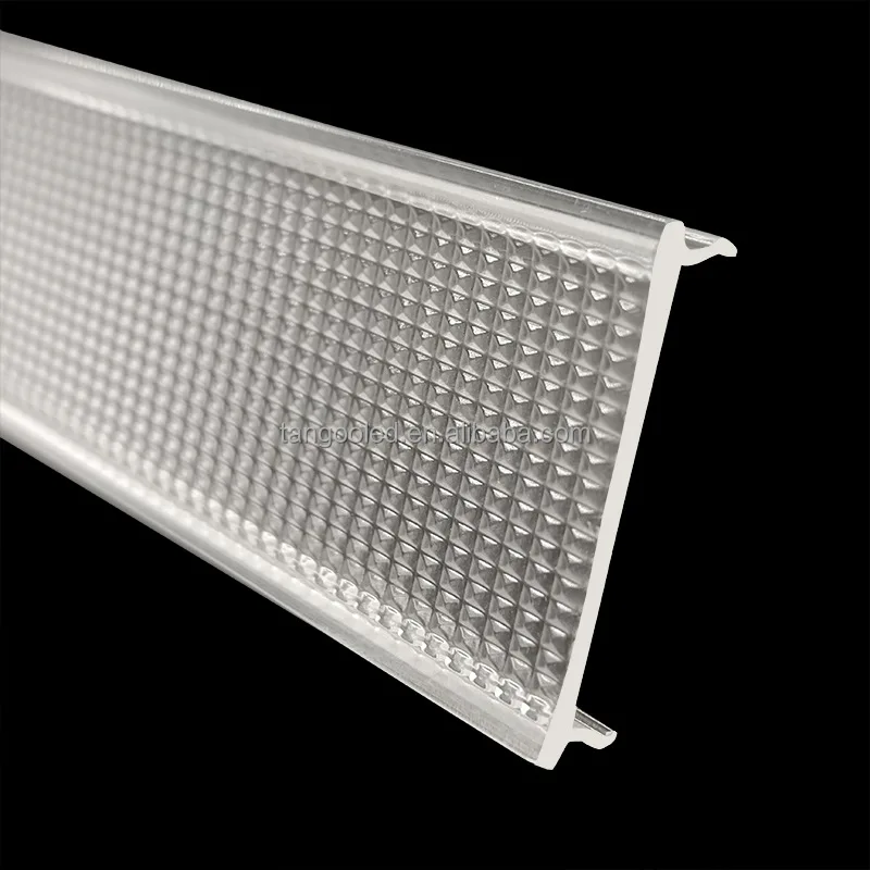 Custom led strip light diffuser micro pirsmatic led light diffuser for LED Light