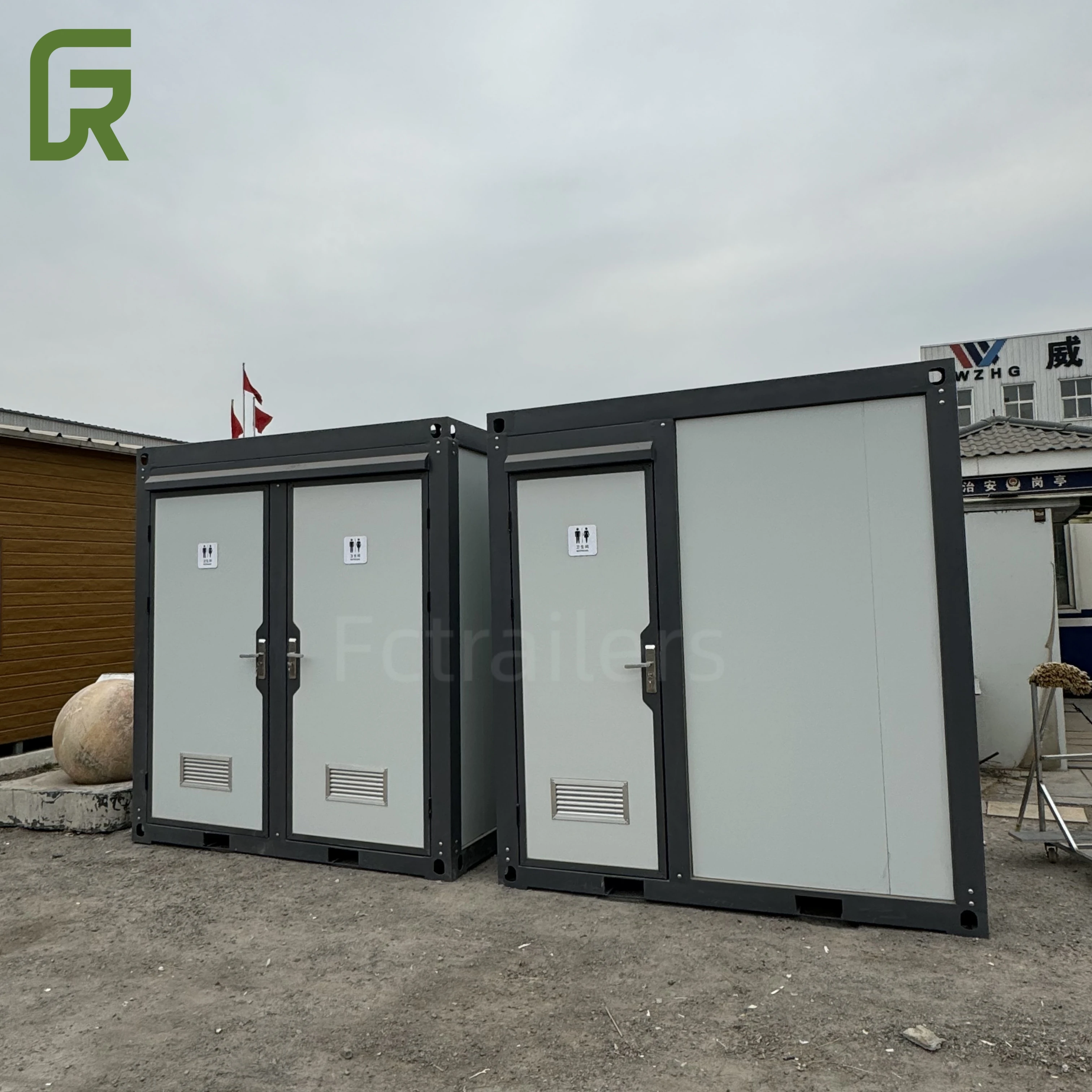 Portable Toilte Factory Price High Quality Modern Design Mobile Toilet with Shower Movable Toilet Cabin for Sale