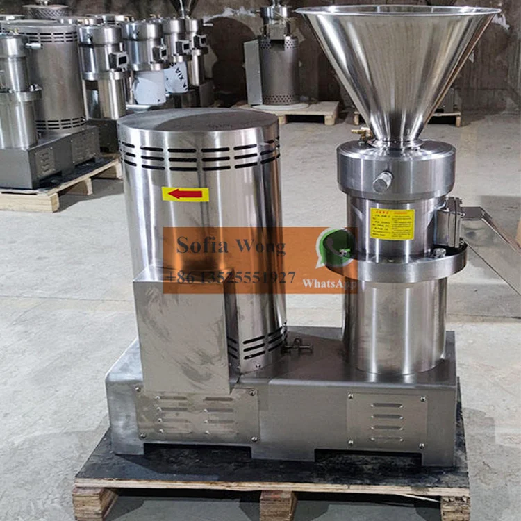 Industrial and household colloid mill sesame peanut butter grinding machine Tahini Grinding