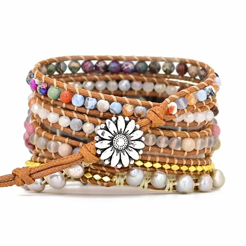 20mm 22mm Replacement watch Band for Samsung watch4 watch4 classic fashion bohemia style band for Huami Garmin Watch Strap