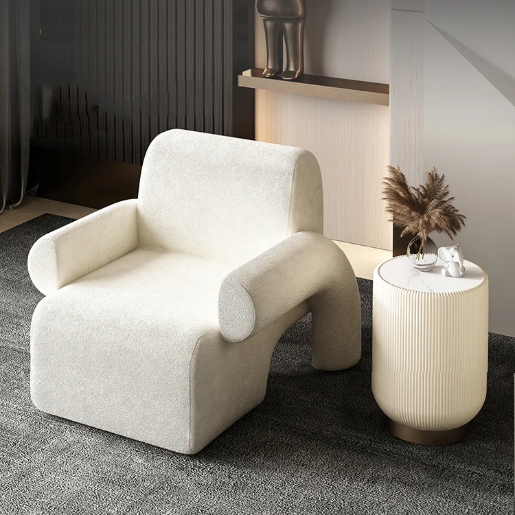 Luxury sectional room sofa leisure lounge chair for house living room