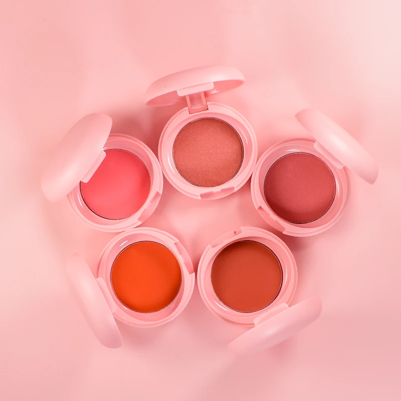 OEM Face Blusher Cheap Price Vegan Cream Rouge Factory Wholesale Long Lasting Make Up Blush Private Label