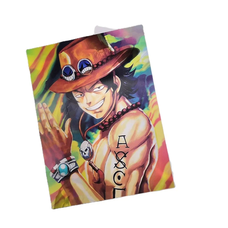 Hot sell  change effect holographic anime poster 3d anime poster
