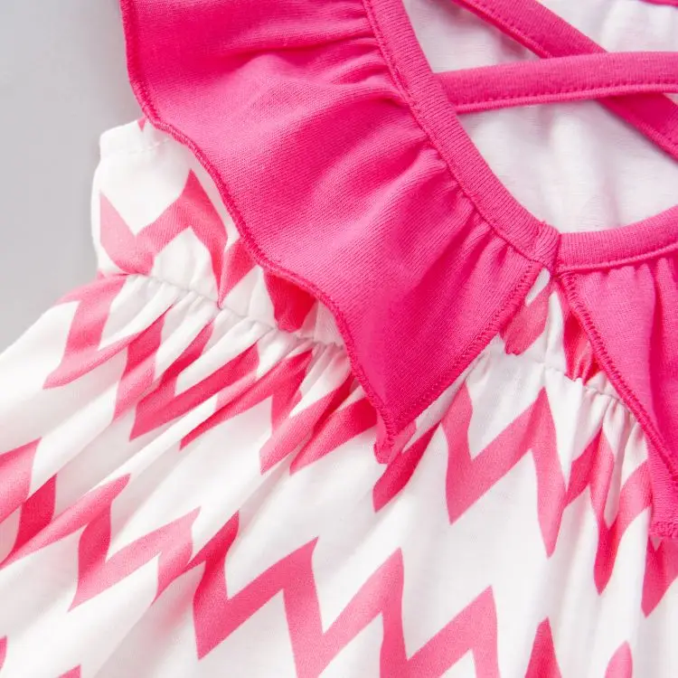 
Summer newborn 3years girl baby smocked dress A line sleeveless infant dress for wholesale 