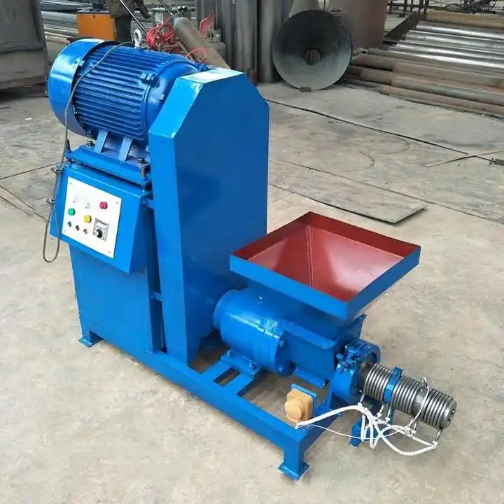 small hard from agricultural waste wood stick charcoal briquette making machine for kenya
