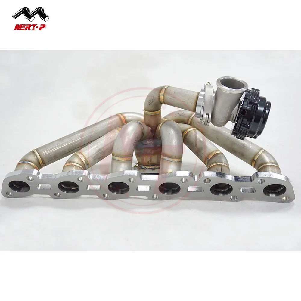 Mertop Stainless Steel 304  3mm Exhaust Turbo Manifold for Sky*line R31-34 RB20/25 RB20DET RB25DET