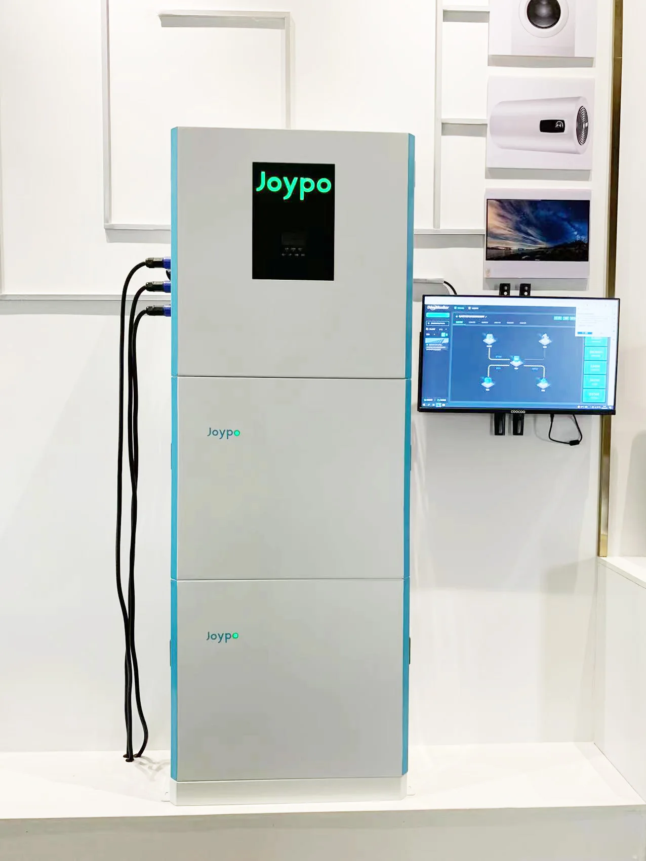 Литиевая батарея Joypo Smart LiFePO4 48 В постоянного тока 51 2 в 5 кВт/ч 10 кВтч 15 20 6000 циклов литиевая с гибридным автономным солнечным