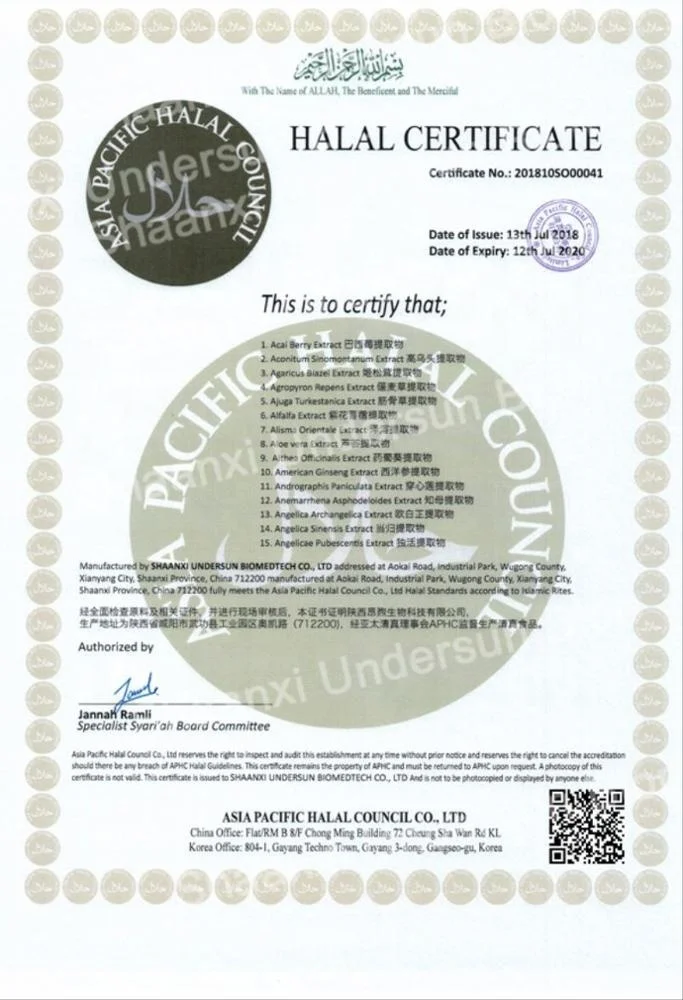 Undersun Factory Supply Nature Monk Fruit Luo Han Guo Extract bulk organic monk fruit powder