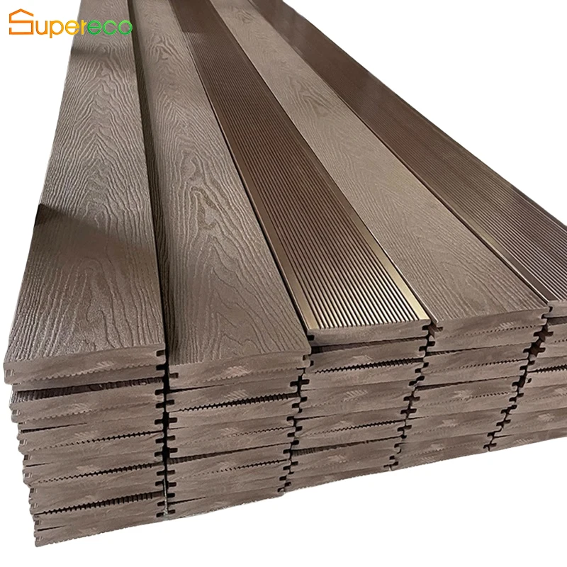 Outdoor Wpc Interlocking Floor Tiles Decking Solid Wood Teak Flooring Deck