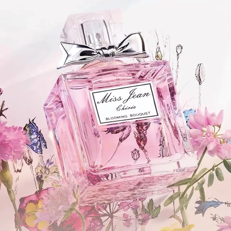 Wholesale Luxury Brand Miss Women Perfume 1:1 Concentrated Long-Lasting Fragrance Original Designer Rose Milk Parfum Bottle