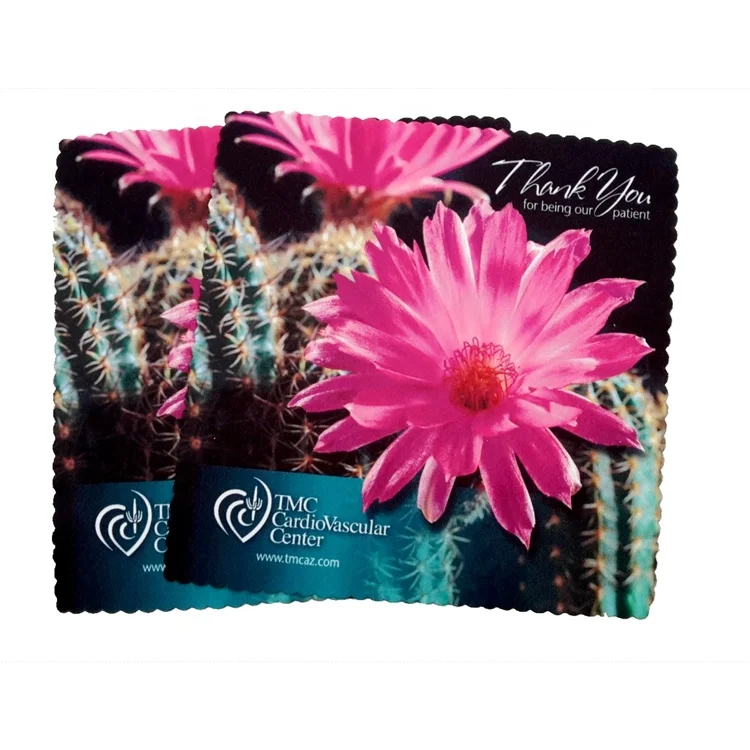 custom logo print microfiber optical lens glasses cleaning cloth