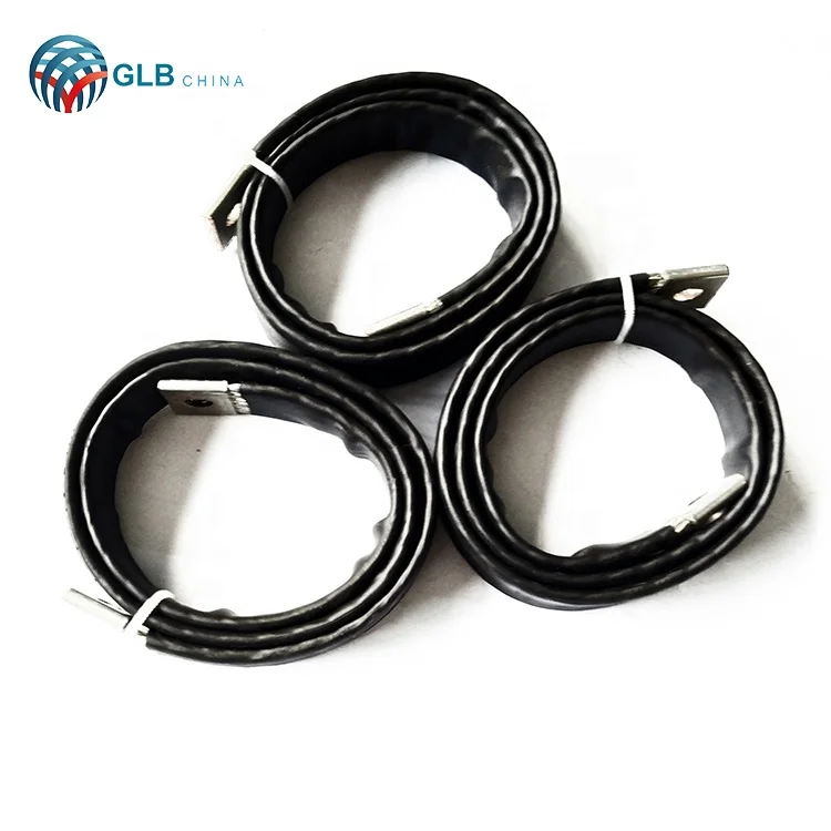 High Quality Earth strap Cu-ETP L200 Flexible Braided Copper Connector Flat Connector