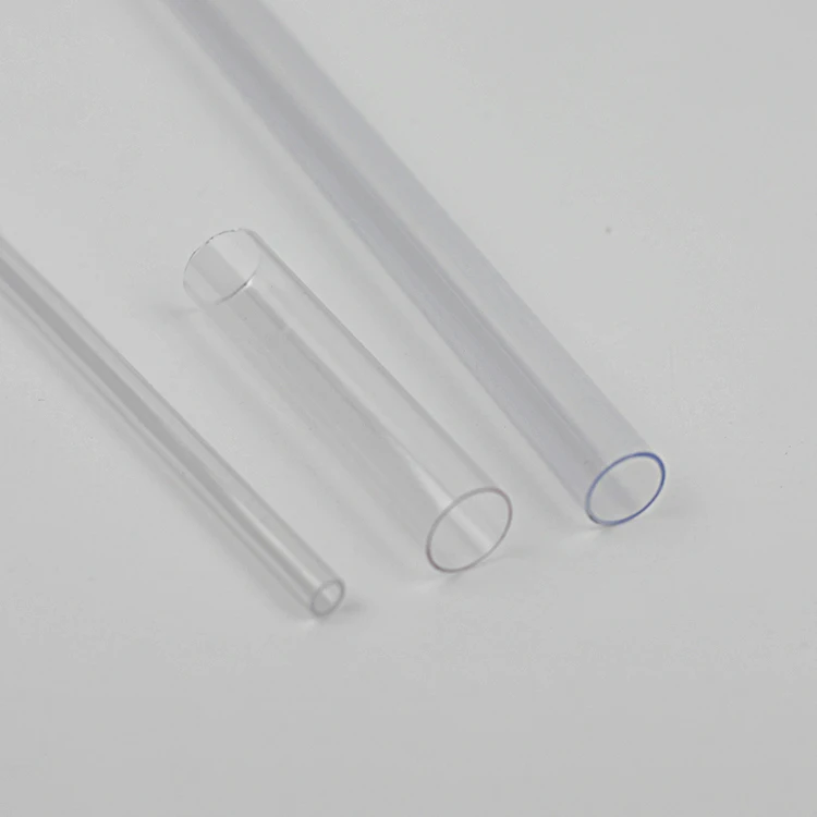 pvc cylinder packaging pen type plastic tube/gloss transparent tubes