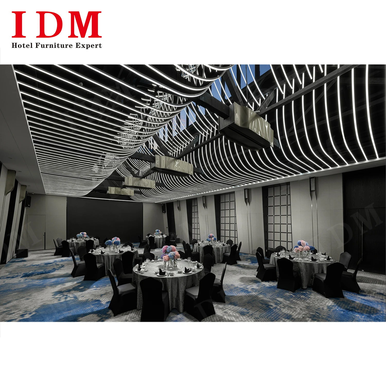 light luxury Commercial coffee shop fast food restaurant furniture set semi circle wood restaurant table and booths sofa