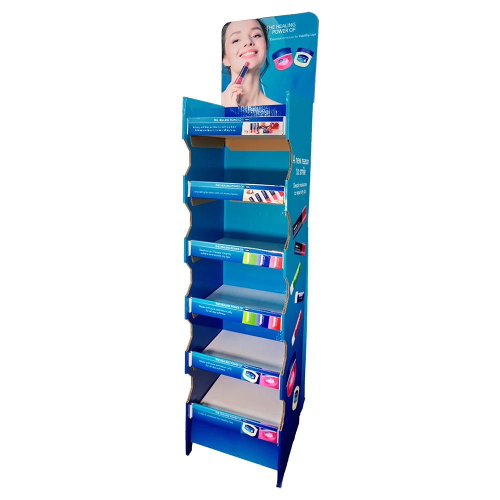 Promotion Pos Retail Shop Make Up Stand Cosmetic Nail Polish Display Racks