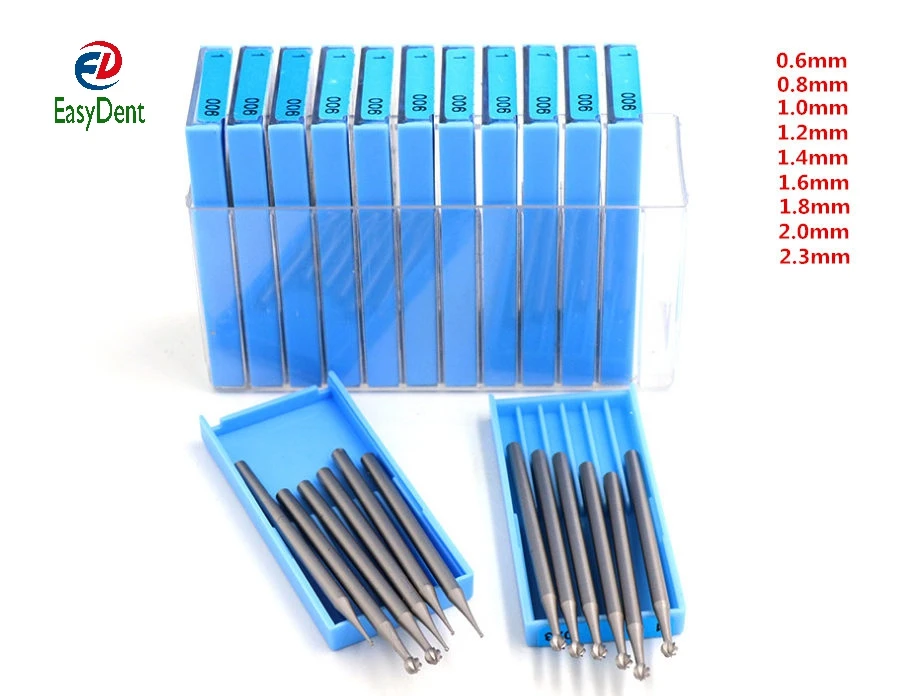 Dental round type Tungsten Steel Carbide Burs Dental Lab Tools Bur On Sales