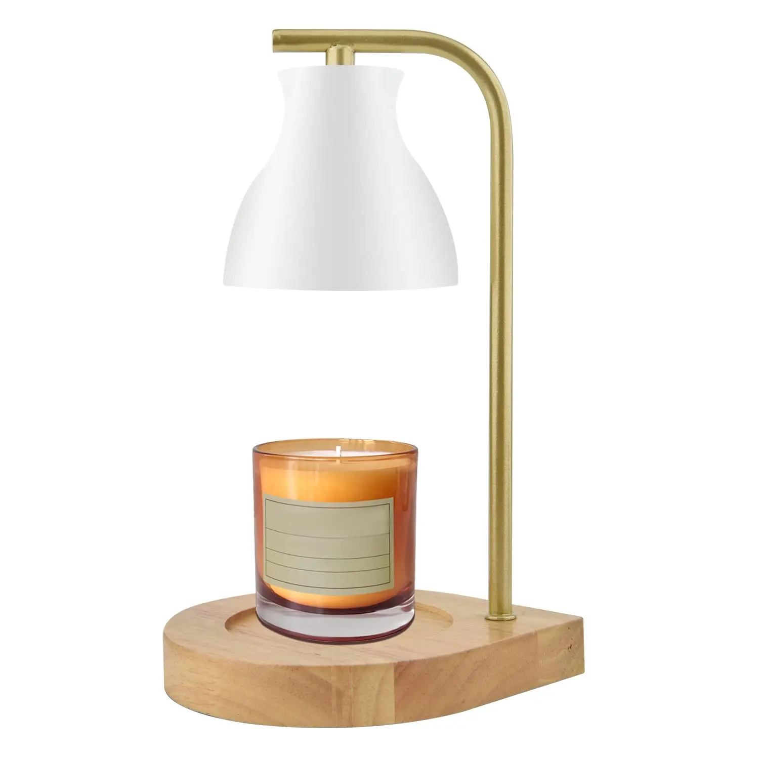 UOBOBO Home Decor Base Essential Oil Electric Candle Warmer Wholesale Lamp Burner Wooden Witchcraft Heating Scented Wood 9 Pcs