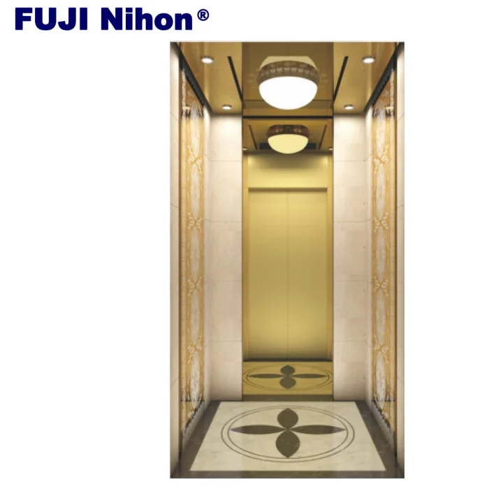 House hold Villa Home Small Glass Elevator Lift For Two Person mini lift home use