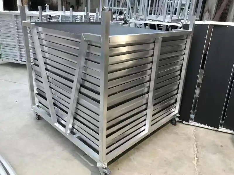 Ava Customize outdoor mobile wooden white acrylic event music performance concert aluminum round wedding portable stage platform