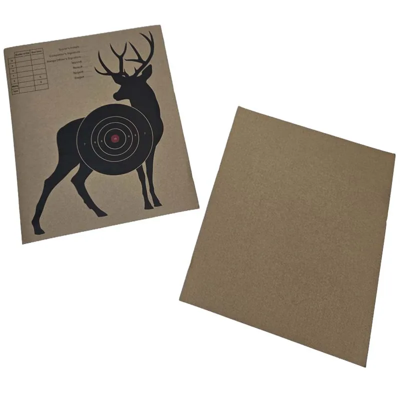 13x16 Inches Cardboard Targets Deer Large Cardboard Targets Range Accessories