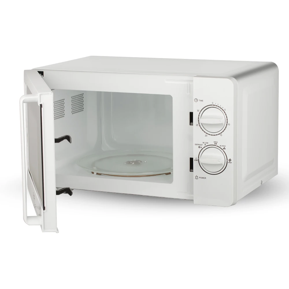 Настольная микроволновая печь с механическим управлением Microondas Electric 20L Большая со звуком