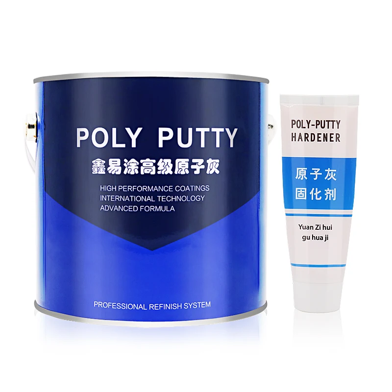 
Universal 2K 3.5kg car body filler automotive blade coating repair fast drying poly putty for car refinish and repair 