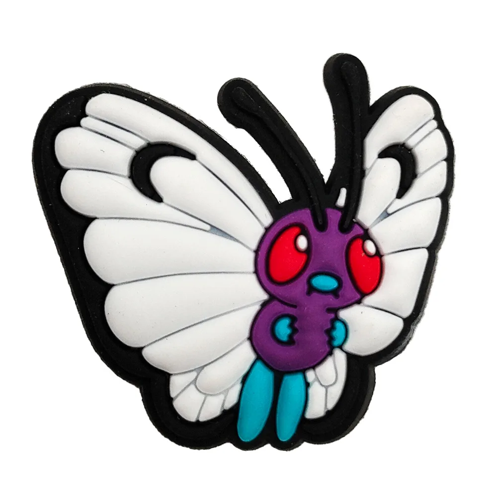 New design anime PVC cartoon crocodile shoes charms children accessories wholesale