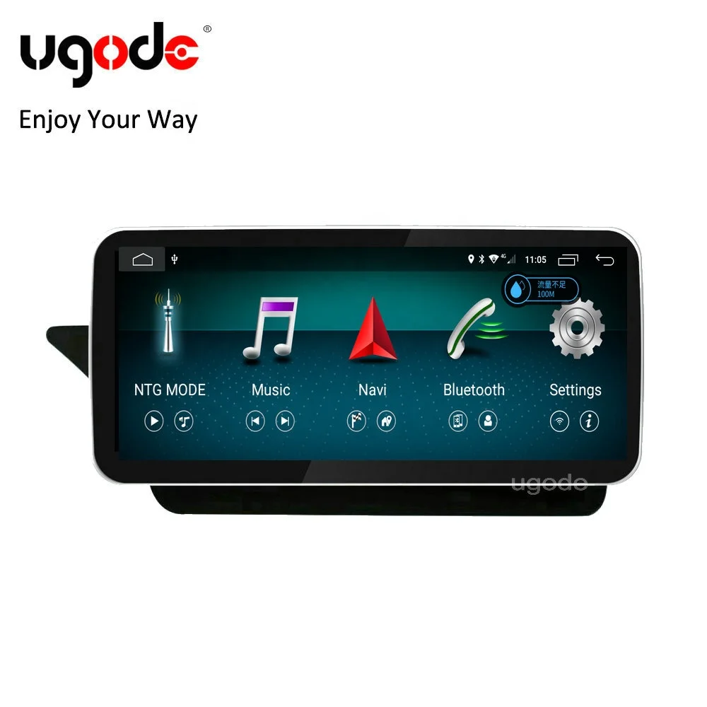 Ugode Android 1920 HD anti-glare blueray screen Car Multimedia Player GPS for Benz E Coupe C207 A207 two door LHD