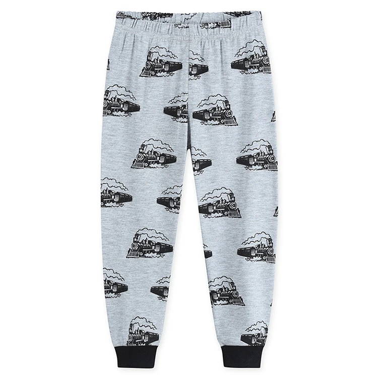 Boys Long Sleeve Organic Cotton Pajamas