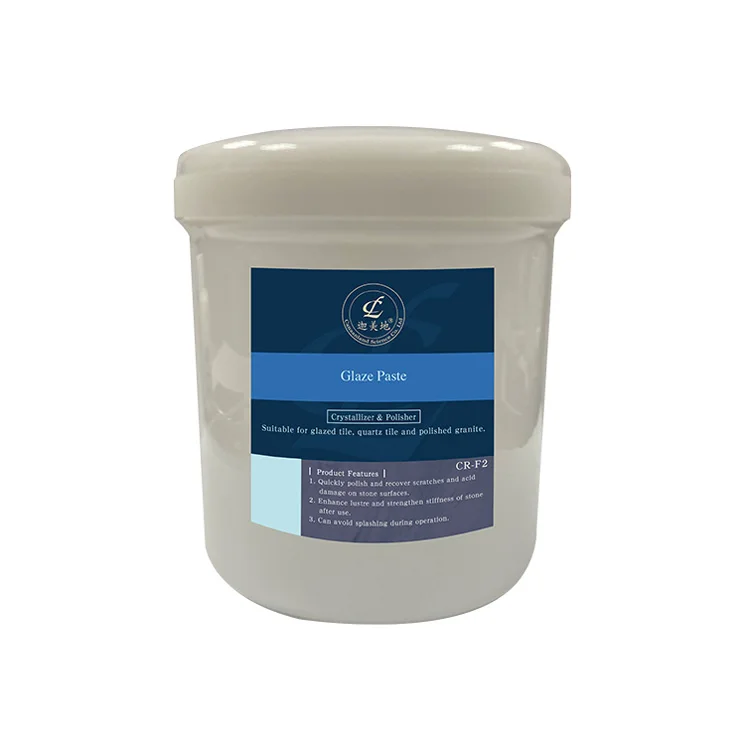 Tile polish & shine chemicals restore acid damage on tile and granite